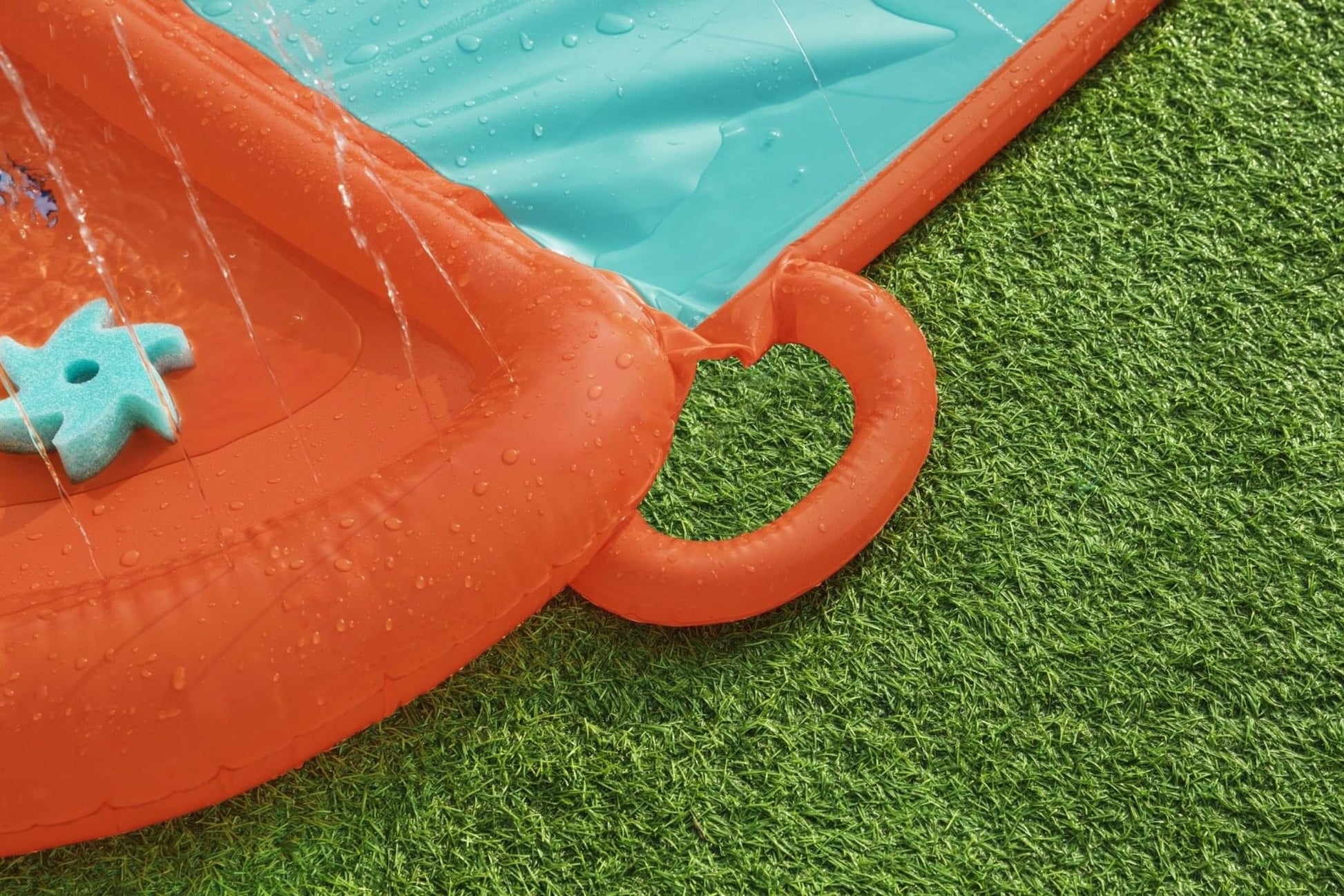 Waterglijbaan Buikschuifbaan met Waterpistool 488cm - Azzura Pool