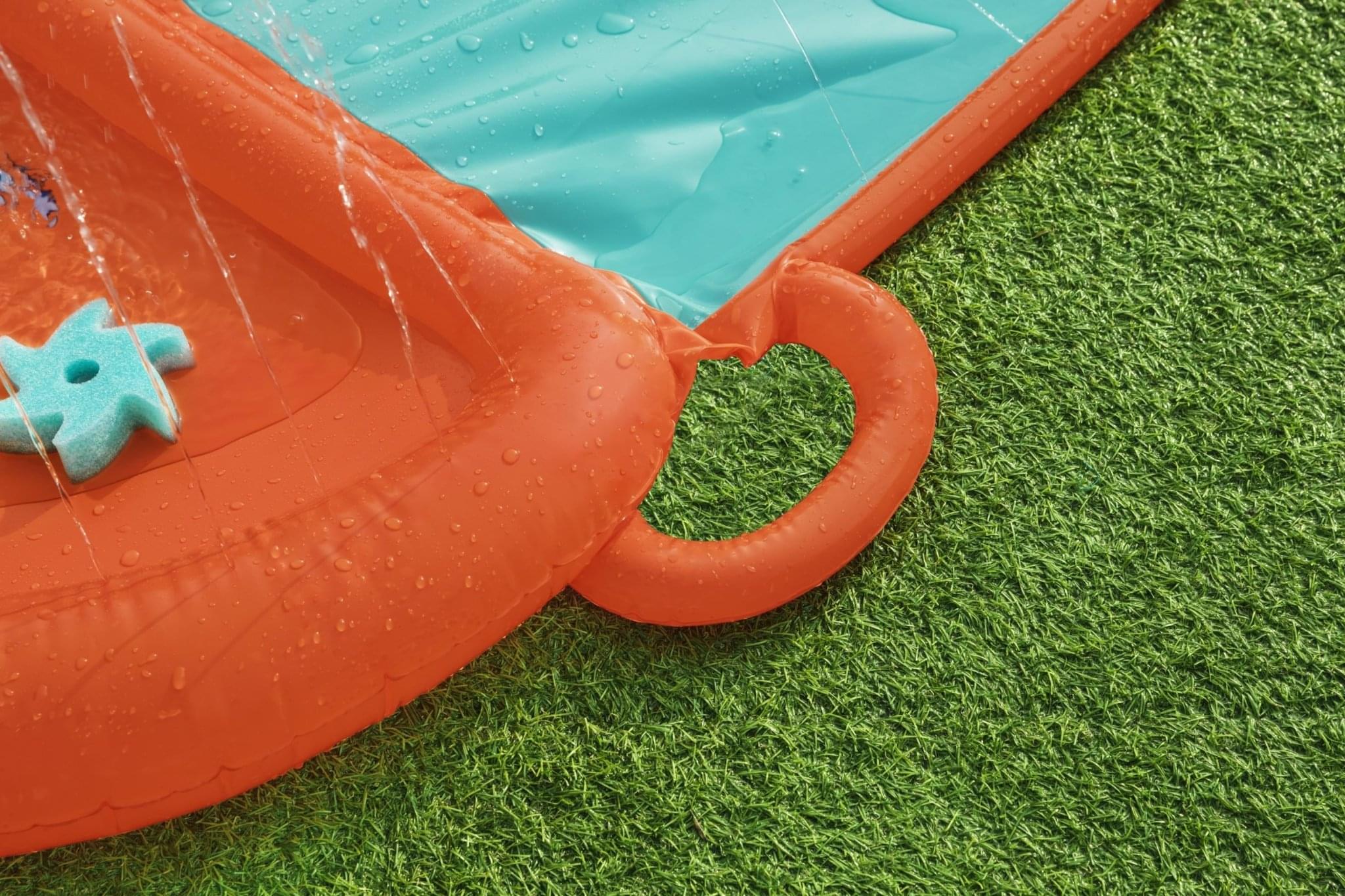 Waterglijbaan Buikschuifbaan met Waterpistool 488cm - Azzura Pool