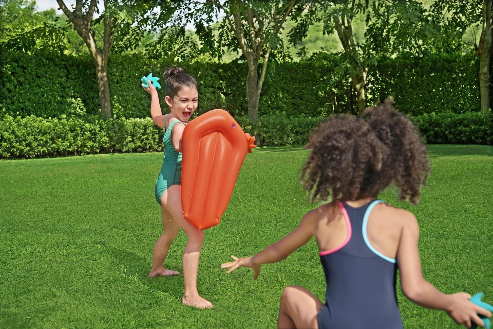 Waterglijbaan Buikschuifbaan met Waterpistool 488cm - Azzura Pool