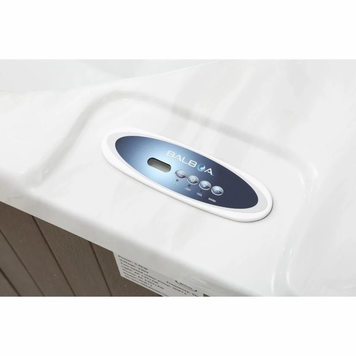 W'eau Hudson spa met warmtepomp - 3 persoons - Azzura Pool