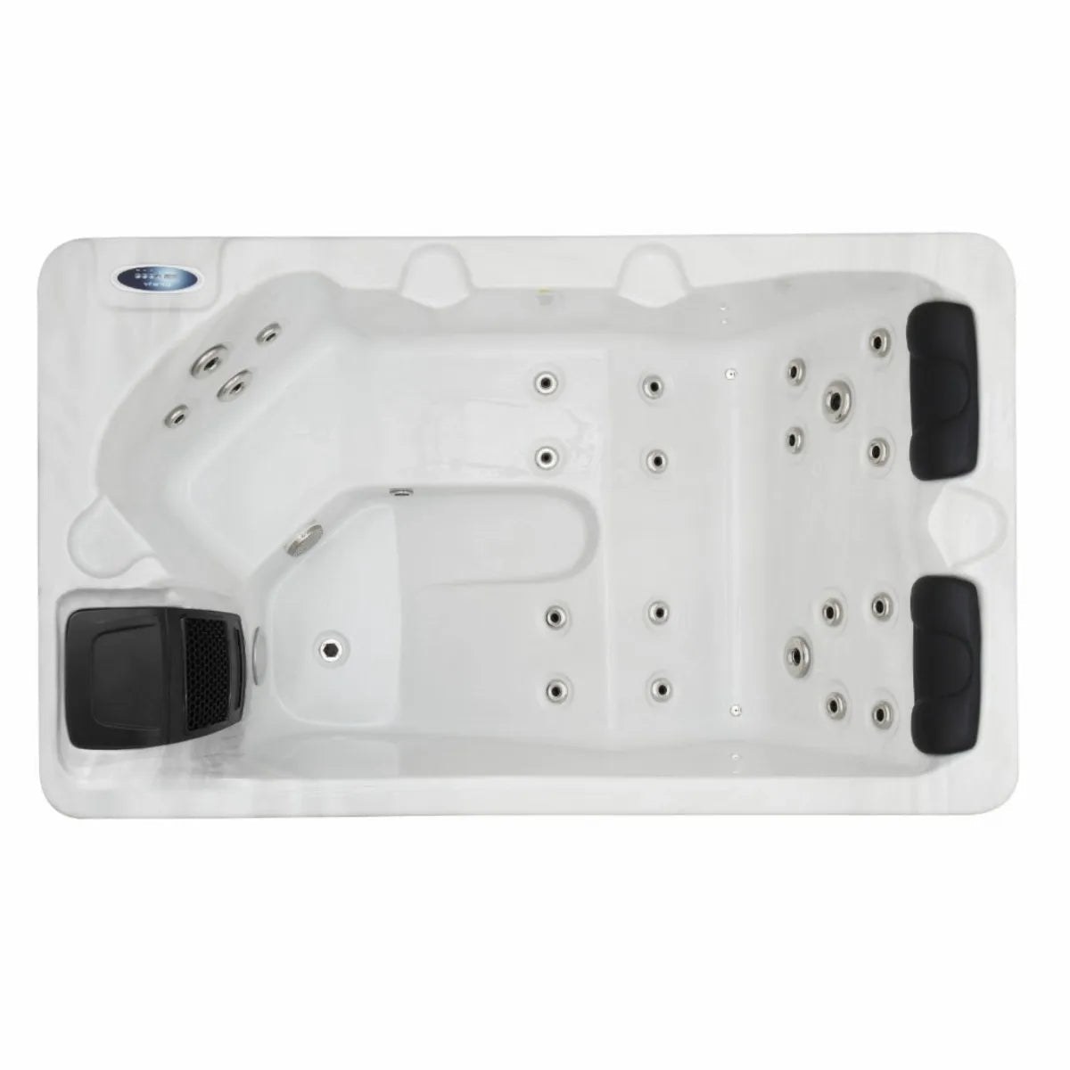W'eau Hudson spa met warmtepomp - 3 persoons - Azzura Pool