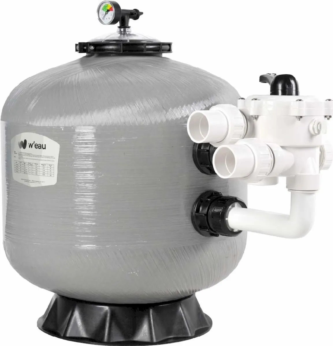 W'eau SPP-500 polyester versterkt side mount zandfilter 12m³ - Azzura Pool